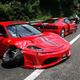 Illustration for article titled Ferrari 430 Scuderia and 360 Corsa Stradale Crashed in Hong Kong